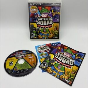 Marvel Super Hero Squad The Infinity Gauntlet PlayStation 3 PS3 Game